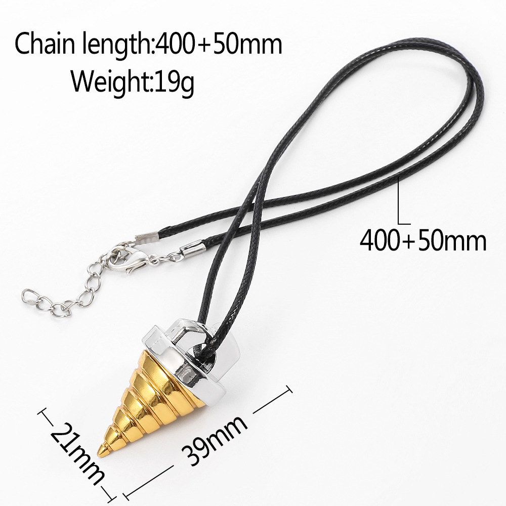 Fashion Anime Conical Spiral P - Anime Pendant Necklace 评论和价格