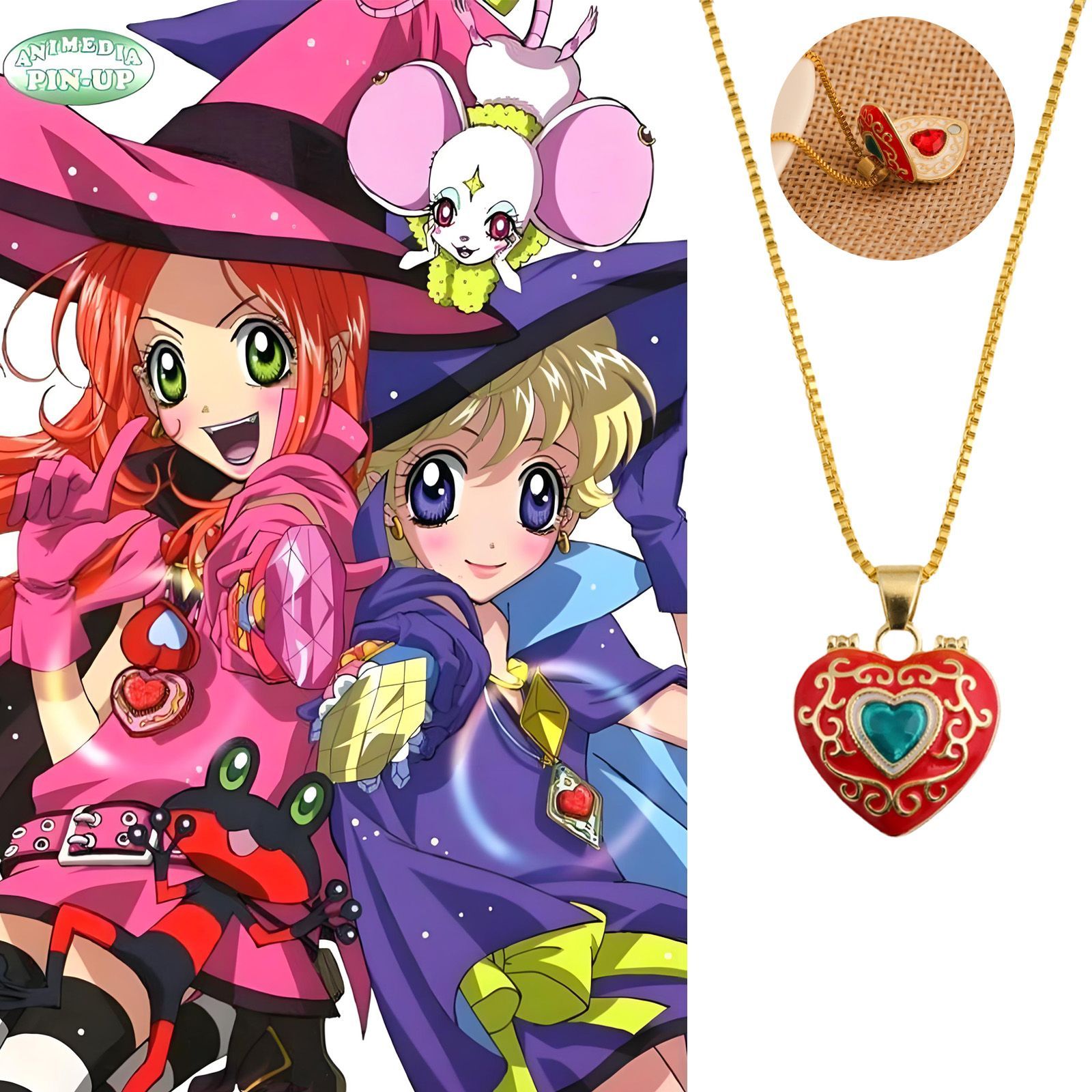 Anime Sugar Sugar Rune ‌Chocol - Anime Pendant Necklace 评论和价格