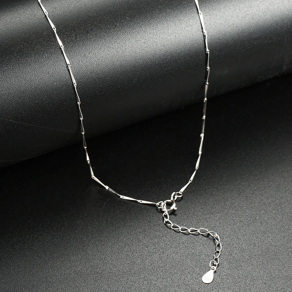 KOSE JEWELS 100% 925 Sterling  - 925 Sterling Silver Chain Necklace Men 评论和价格